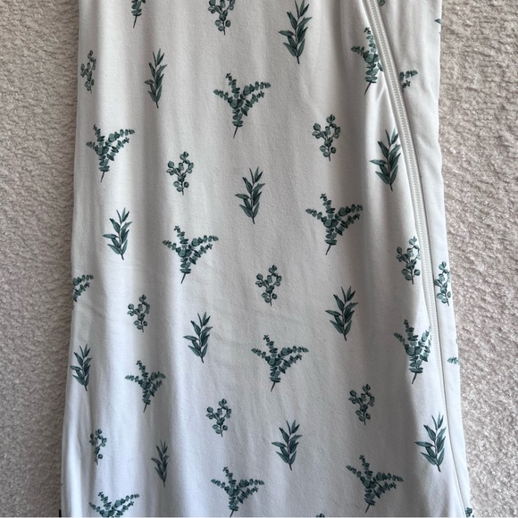 Kyte Baby Sleepsack Bamboo Wearable Blanket Soft‎ White Green TOG 0.5 Size Small - Picture 7 of 11